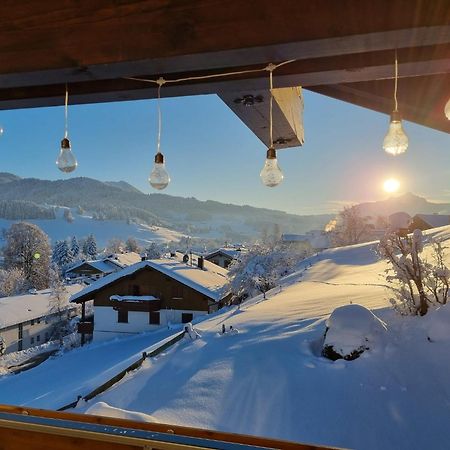 Ferienwohnung - Haus Am Sonnenhang Wertach Exterior foto