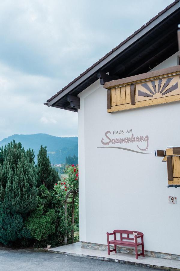 Ferienwohnung - Haus Am Sonnenhang Wertach Exterior foto